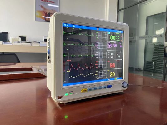 Monitor paziente portatile della clinica generale del reparto con schermo LCD TFT da 12,1 pollici