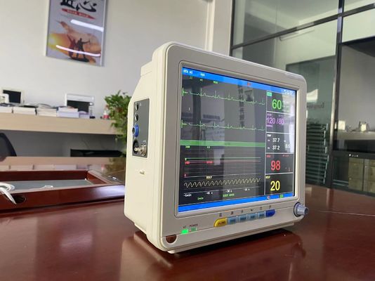 Monitor di segni vitali per pazienti ospedalieri leggeri con misurazione della temperatura dell'ECG SPO2 NIBP
