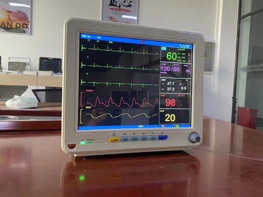 Monitor paziente multi parametro portatile di alta precisione con schermo LCD TFT da 12,1 pollici