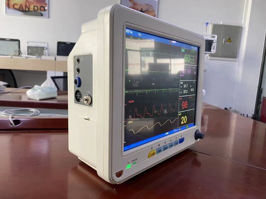 Monitor portatili dei segni vitali del monitor paziente cardiaco ECG SPO2 NIBP con schermo LCD TFT da 12,1 pollici
