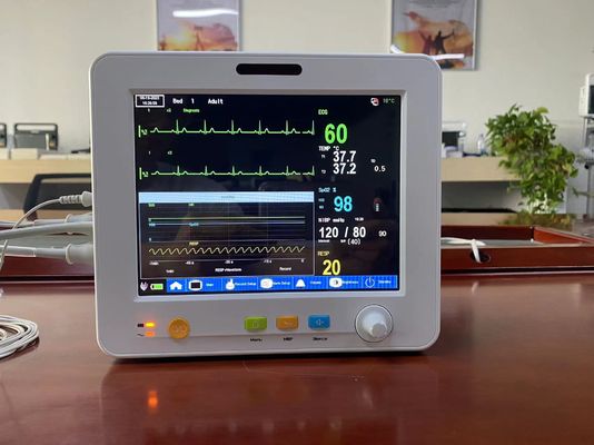 Generale Ward Clinic Portable Patient Monitor con la misura temporanea di EtCO2 ECG SPO2 NIBP