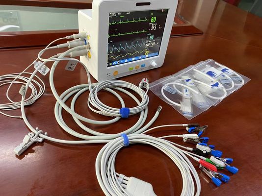Portatile veterinario leggero Vital Signs Monitor veterinario del monitor di Multiparameter
