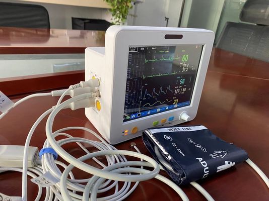 Monitor paziente portatile dello schermo a 8,4 pollici di TFT LCD per gli impiegati ECG EtCO2 di SPO2 NIBP