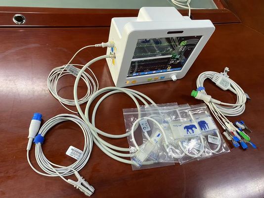 Vital Signs Monitor With veterinario portatile EtCO2 ECG SPO2 NIBP e misura temporanea
