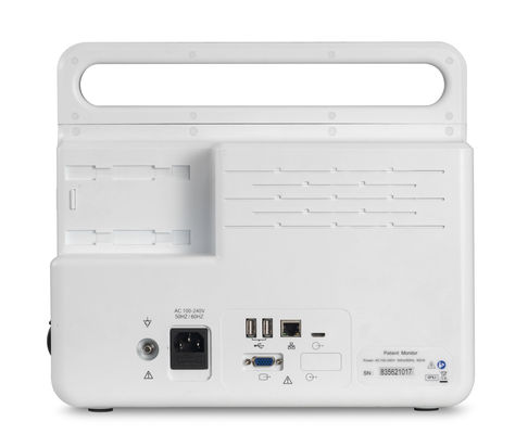 12.1 pollici TFT LCD monitor cardiaci di fascia alta con con misurazioni complete di ECG, SPO2, NIBP, Temp, Resp.