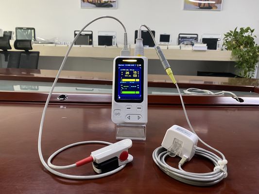 3Dispositivo di capnografia portatile LCD TFT da 5 pollici per adulti / pediatri / neonati