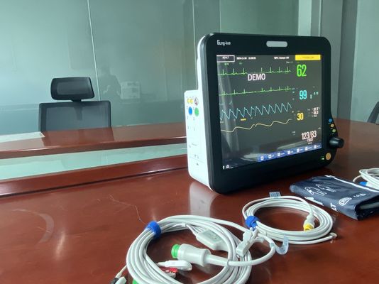 Monitor di pazienti multiparametri TFT LCD di fascia alta da 15 pollici utilizzati in OR/OT, ICU, CCU, reparto neonatale